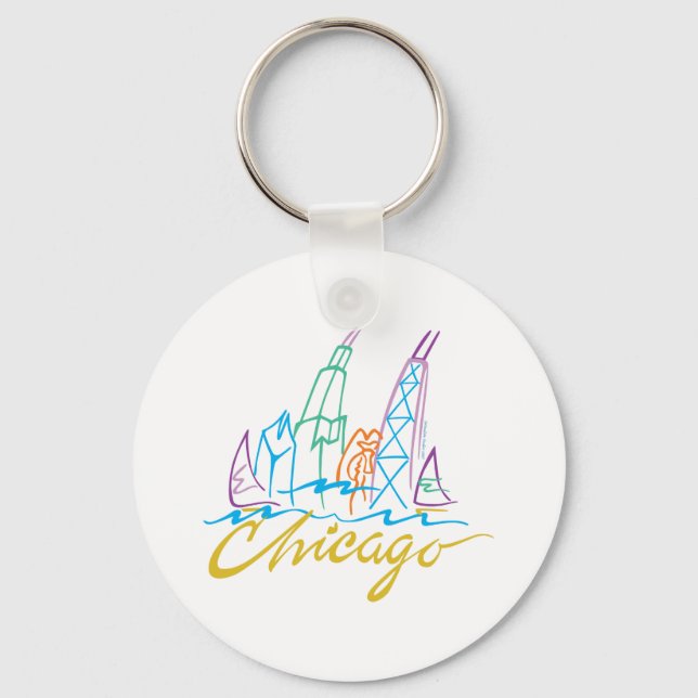 PORTE-CLÉS CHICAGO-EMB (Recto)