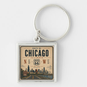 Porte-clés Chicago Souvenir Route 66