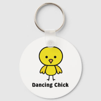 Porte-clés Chick dansant
