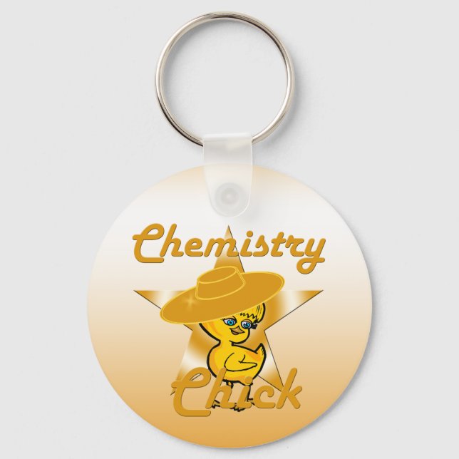 Porte-clés Chick de chimie #10 (Recto)
