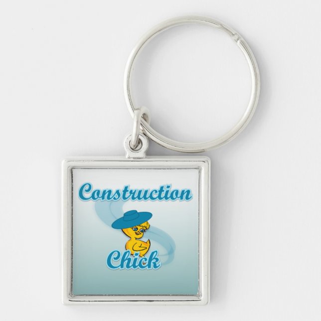 Porte-clés Chick de construction #3 (Devant)