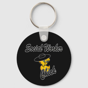 Porte-clés Chick ouvrier social #4