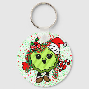Porte-clés Chicket de Noël   Collettes de vacances amusantes