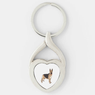 Porte-clés Chien berger allemand