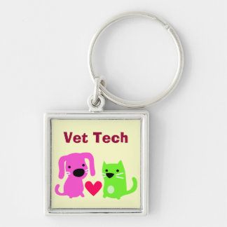 Porte-clés Chien & Chat & Coeur Vet Tech