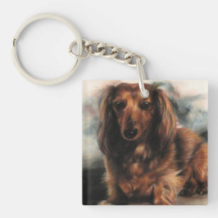 Porte-clés Chien de Dachshund