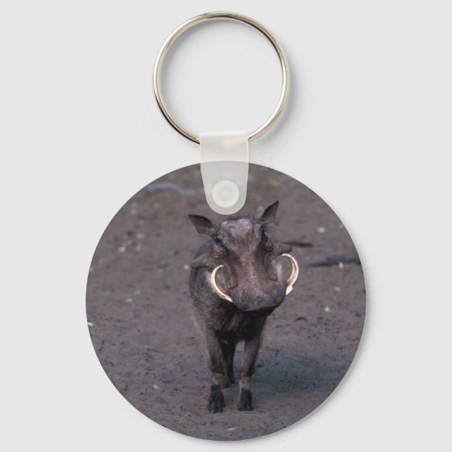 Porte-clés Chien de guerre - Gros sanglier (Recto)