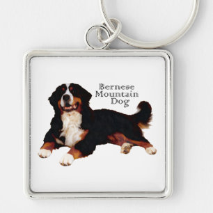 Porte-clés chien de montagne bernois