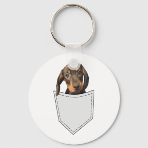 Porte-clés Chien de poche Dachshund
