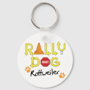 Porte-clés Chien de rassemblement de rottweiler