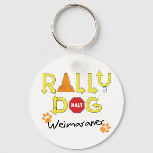 Porte-clés Chien de rassemblement de Weimaraner