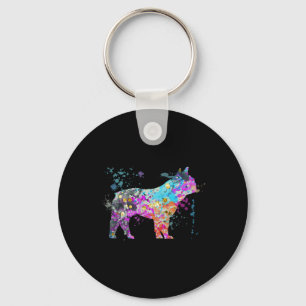 Porte-clés Chien de taureau français
