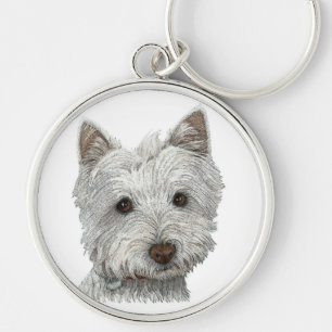 Porte-clés Chien de Westie