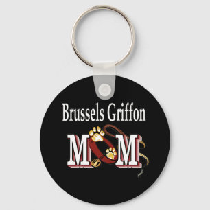 Porte-clés Chien Griffon de Bruxelles MOM