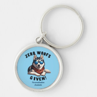Porte-clés Chien Husky Cool Zéro Aboiements Donnés