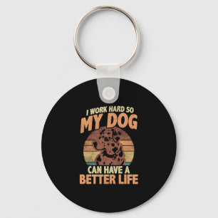 Porte-clés Chien Maman & Papa Motivational Animaux Conception