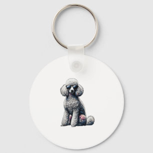Porte-clés Chiens Amoureux des animaux de canicules amusants 