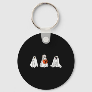 Porte-clés Chiens fantômes pour Halloween Drôles de chiens fa