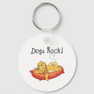 Porte-clés Chiens Rock Tshirts et cadeaux