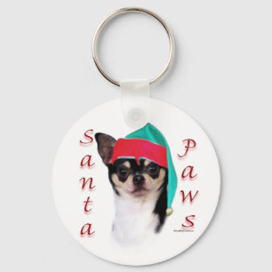 Porte-clés Chihuahua Père Noël Paws