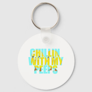 Porte-clés Chillin Avec Mes Peeps