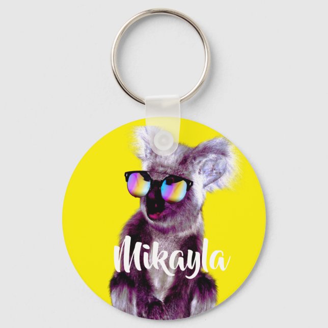 Porte-clés Chills violet de Koala à Shades (Recto)