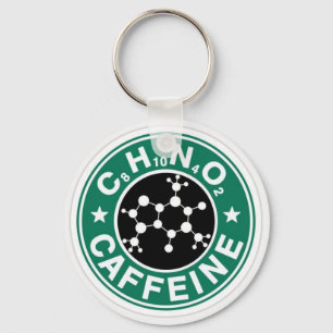 Porte-clés Chimie de la caféine
