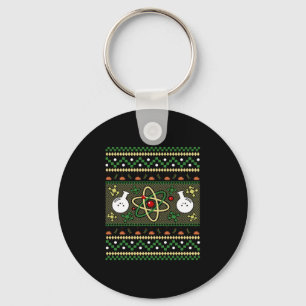 Porte-clés Chimie Vilain cadeau d'ingénieur de Noël