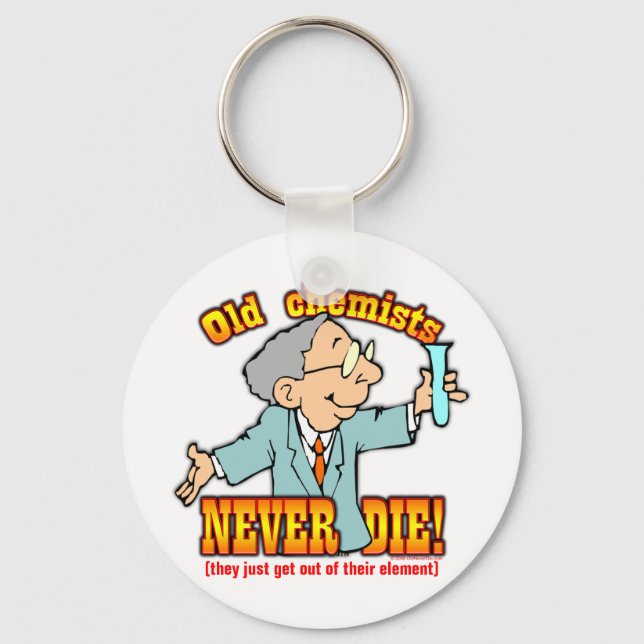 Porte-clés Chimiste (Recto)