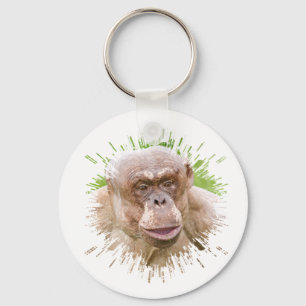 Porte-clés Chimpanzé sans cheveux