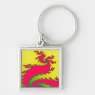 Porte-clés Chinese New Year Dragon Fractal Keychain