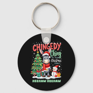 Porte-clés Chingedy Ching L'Donkey De Noël Italien Heehaw