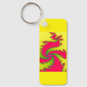 Porte-clés Chinois Nouvel An Dragon Fractal Custom