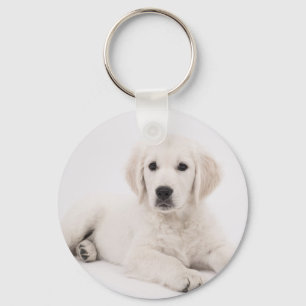 Porte-clés Chiot de golden retriever