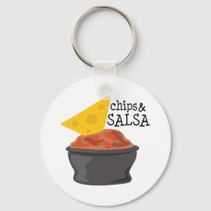 Porte-clés Chips et salsa