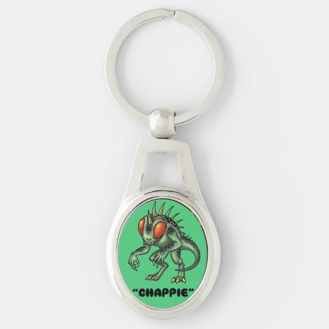 Porte-clés Chiptid Chupacabra "Chappie" (Devant)