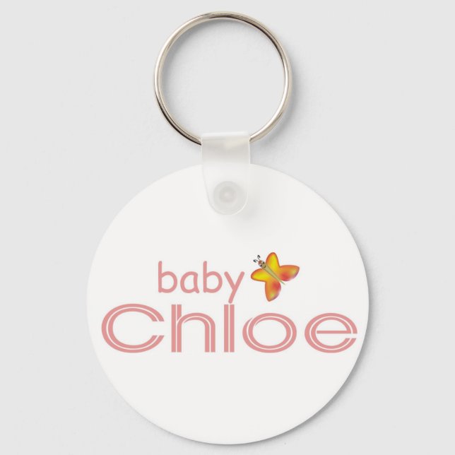 Porte-clés Chloe bébé (Recto)