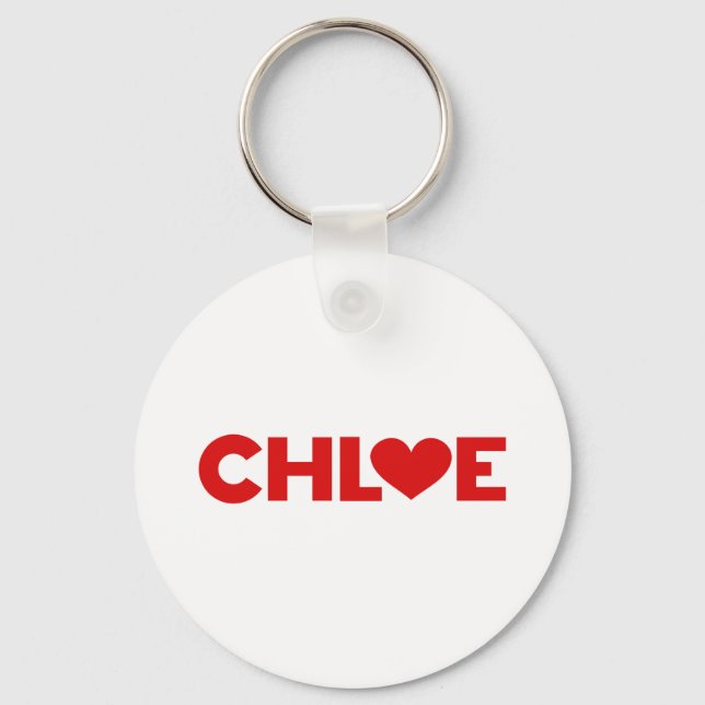 Porte-clés Chloe Love (Recto)