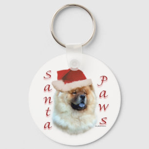 Porte-clés Chow Chow Père Noël Paws