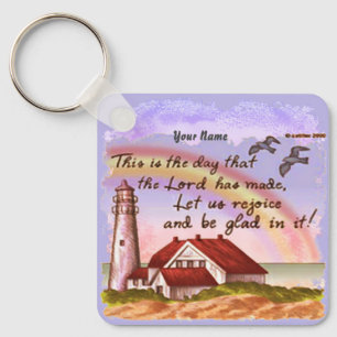 Porte-clés chrétien Glad Lighthouse