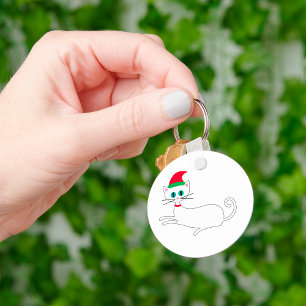 Porte-clés Christmas Cat