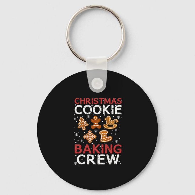 Porte-clés Christmas Cookie Baking Crew Xmas Cookie Exchange (Recto)