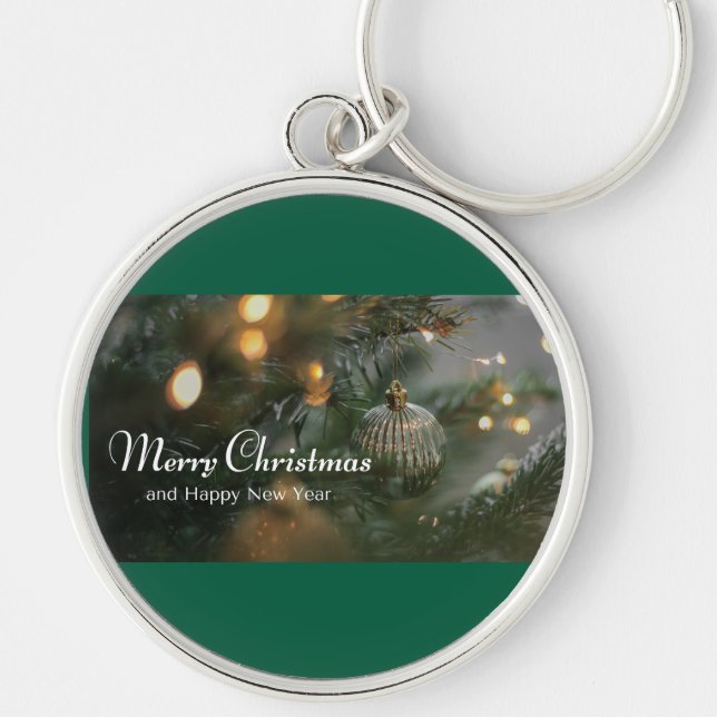 Porte-clés Christmas design Keychain  (Devant)