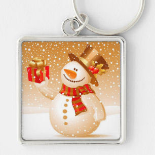 Porte-clés Christmas Snowman
