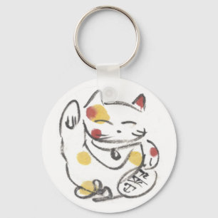 Porte-clés Chubby Maneki Neko Keychain