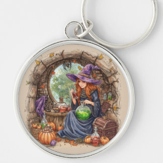 Porte-clés Chuchotements de Magie, Belle Sorcière et Sa Potio