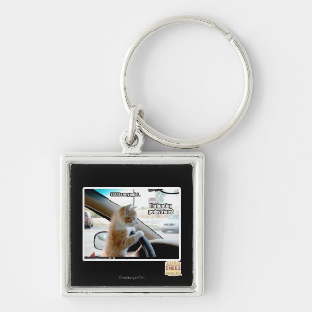 Porte-clés Chut ! Soyez très tranquille (Devant)