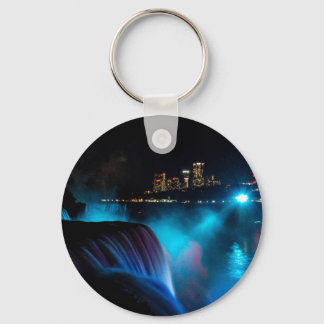 Porte-clés Chutes du Niagara la nuit