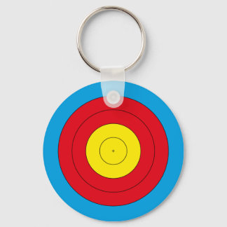 Porte-clés Cible de tir à l'arc pour arc récurrent (FITA 20 c