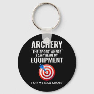 Porte-clés Cibles de l'équipement de tir à l'arc Archer Bow A
